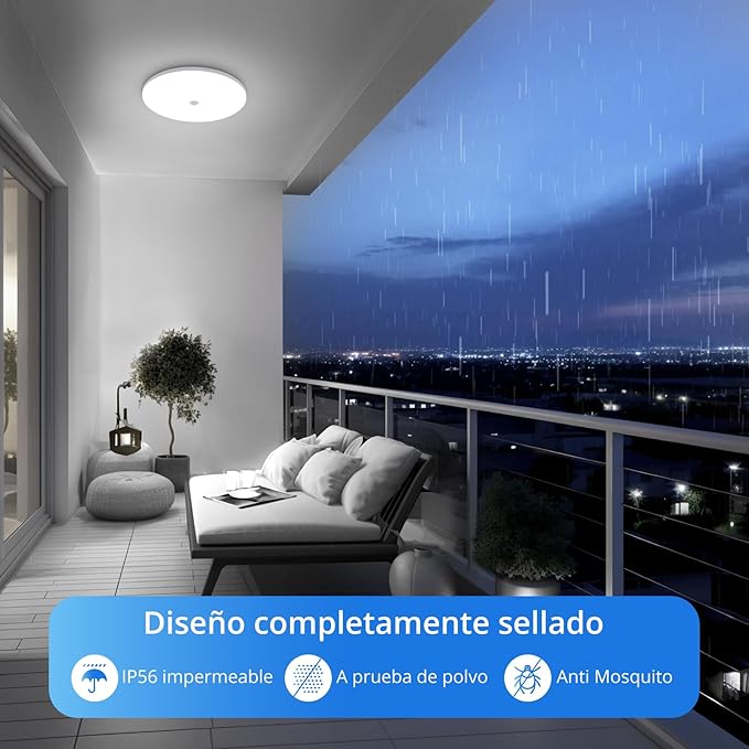 Pack de 3 luces recargables con sensor de movimiento - Dekory