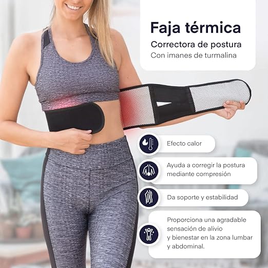 Faja lumbar térmica UNISEX