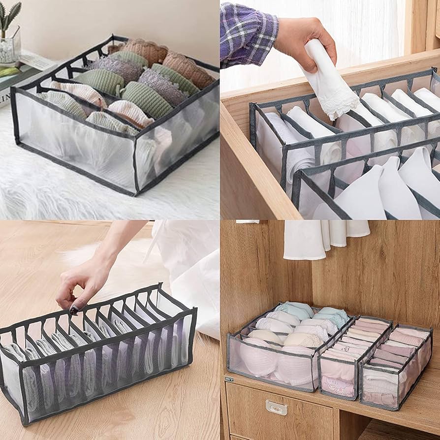 Pack de 3 organizadores de ropa