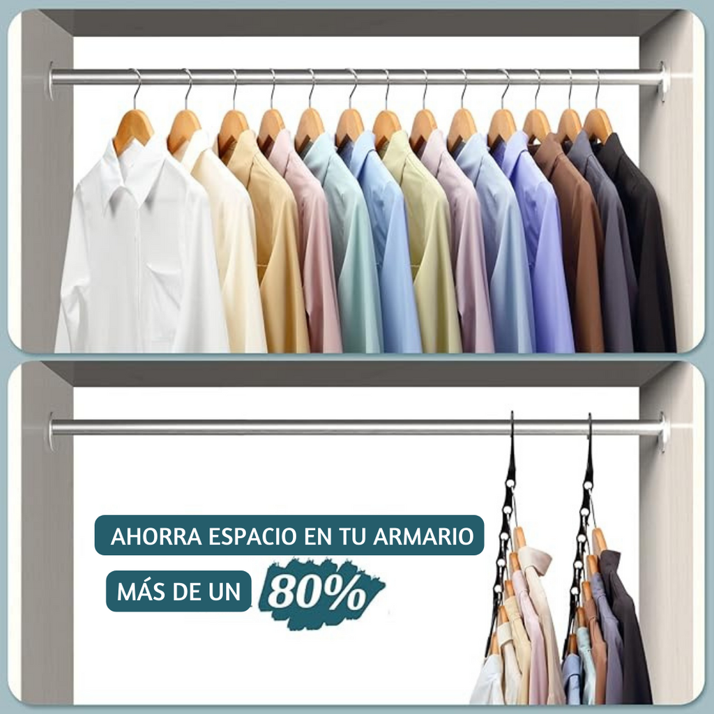 Organizadores de ropa (pack de 6 + 2 de regalo)