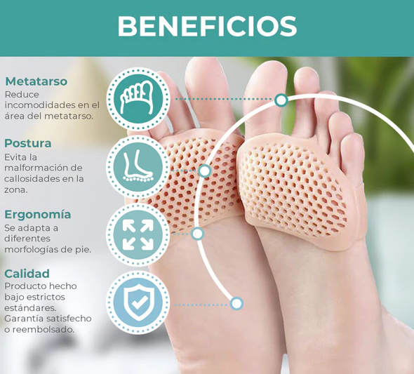 Pack de 2 Plantillas terapéuticas para pies