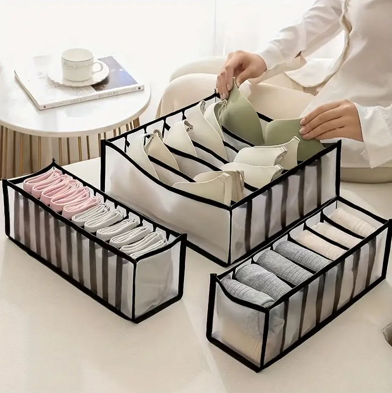 Pack de 3 organizadores de ropa