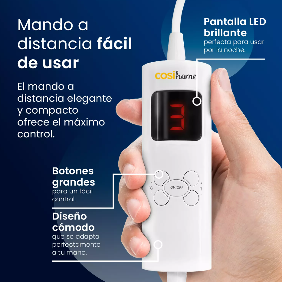 Manta térmica eléctrica
