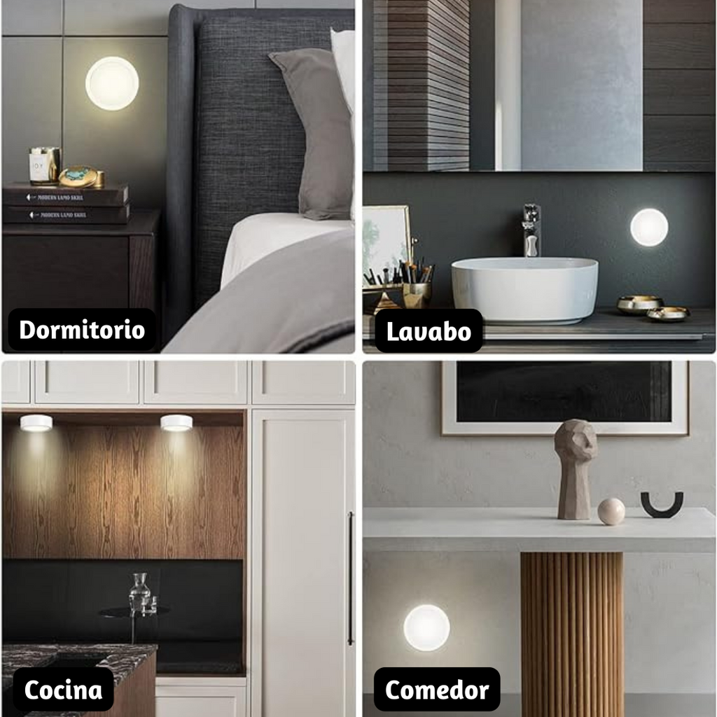 Pack de 3 luces LED de alta intensidad