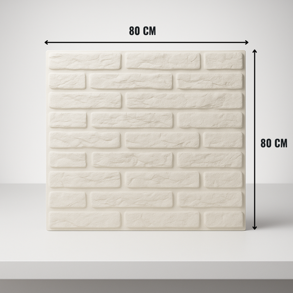 5 Paneles Piedra 3D autoadhesivo - Dekhome™