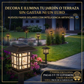 Faro solar de jardín LED - Nuevo modelo 2026
